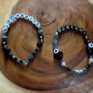 5 for $20 Taylor Swift Handmade Friendship Bracelet
“Old Habits Die Screaming”